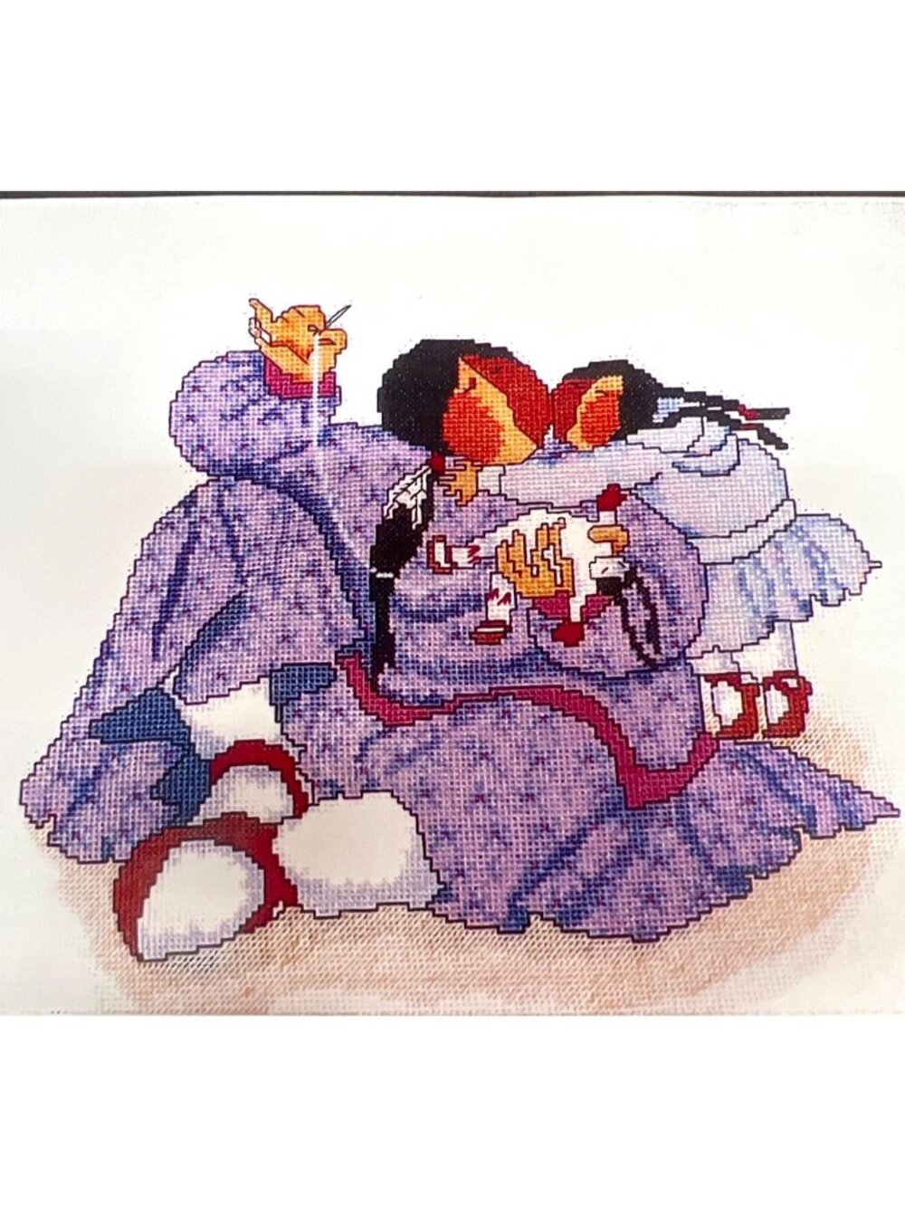 Quality Time Cross-Stitch Pattern By Barbara Lavallee Alaskan Artist Design